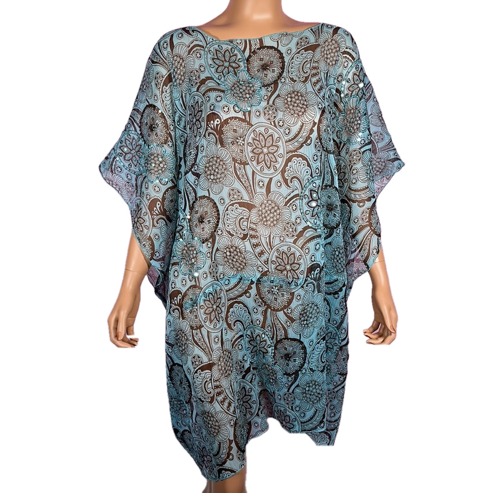 POOL SHEER SEQUINS bathing suit cover-up gorgeous